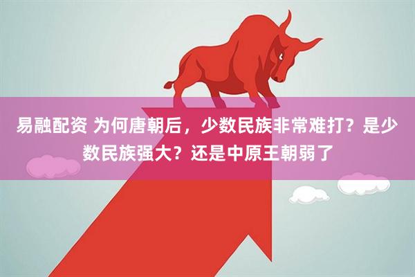 易融配资 为何唐朝后，少数民族非常难打？是少数民族强大？还是中原王朝弱了