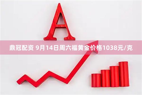 鼎冠配资 9月14日周六福黄金价格1038元/克
